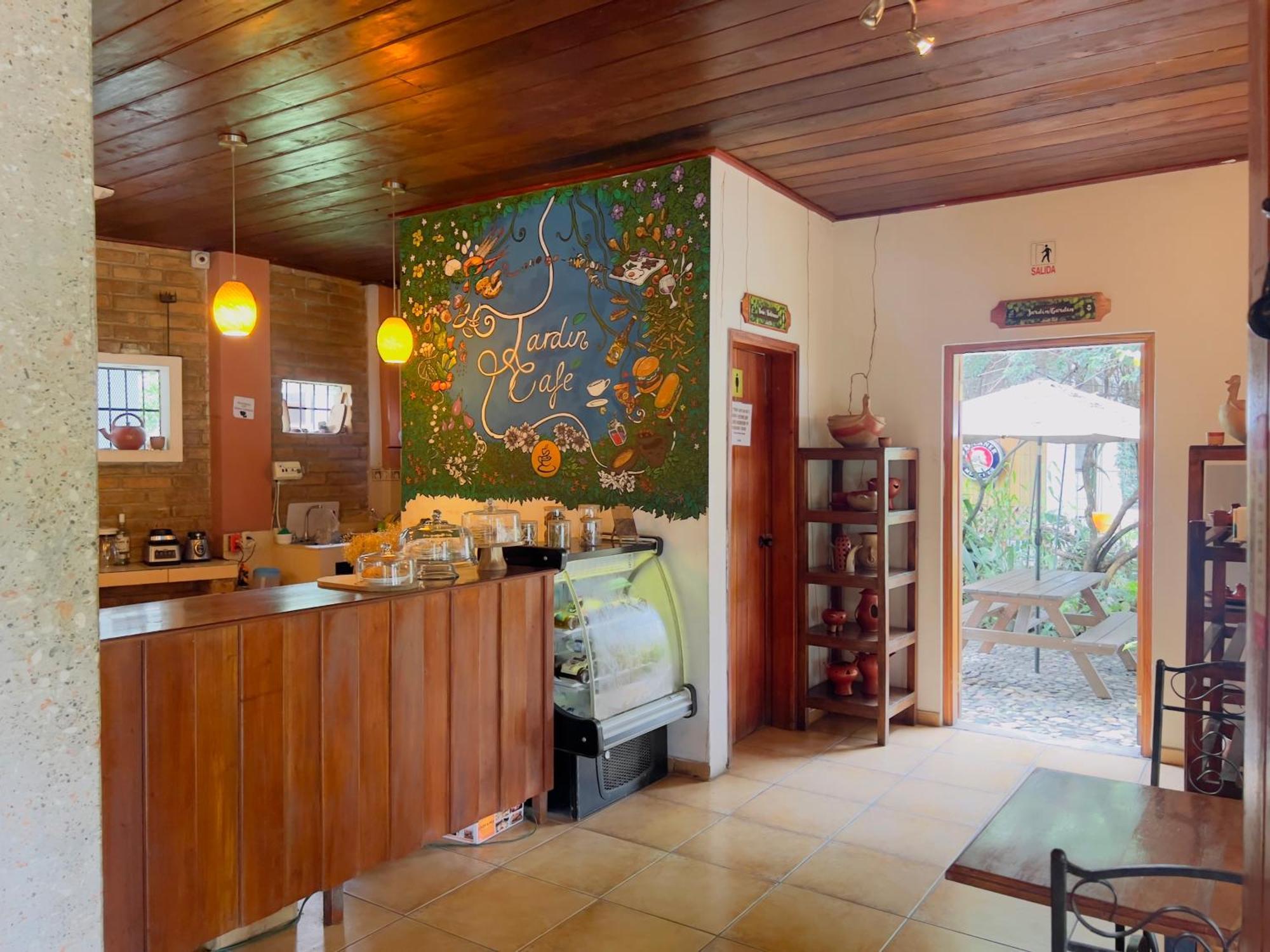Jardin Cafe Hostal&Restaurant Gracias Exterior foto
